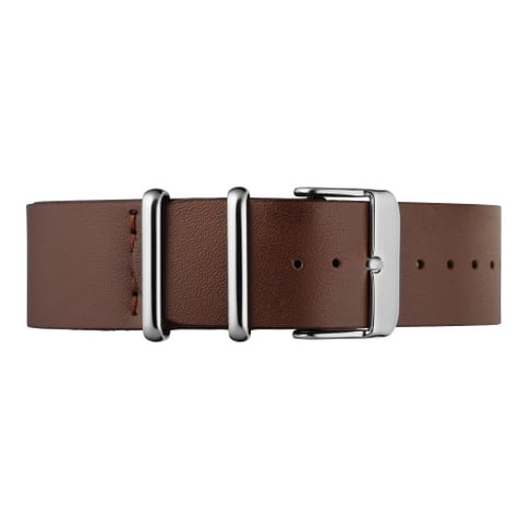 Brown Vegan Leather 20mm