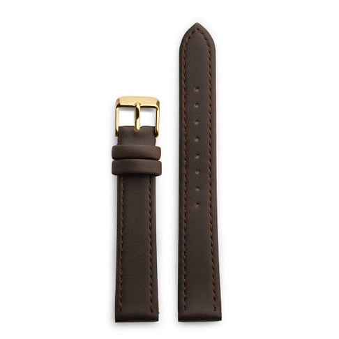 Brown Vegan Leather 15mm